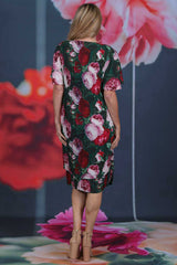 Pleat Me Dress - Garden Amour