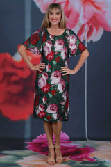 Pleat Me Dress - Garden Amour