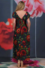 Miranda Dress - Vintage Ruby