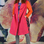 Heloise Coat - Fuchsia