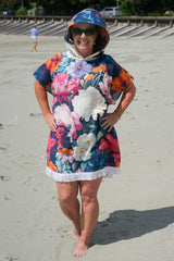 AS Hooded Towel Poncho - Midnight Waltz