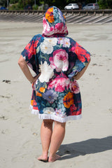 AS Hooded Towel Poncho - Midnight Waltz