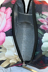 Midnight Waltz floral cooler bag