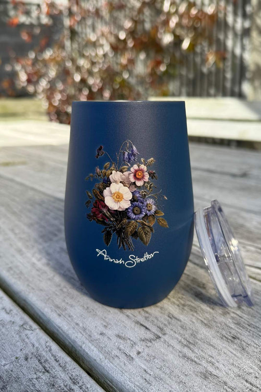 Insulated Travel Mug - Bluebell Meadow
