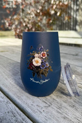 Insulated Travel Mug - Bluebell Meadow