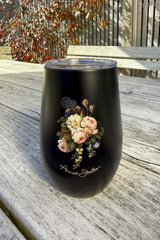 Insulated Travel Mug - Moonlit Peony