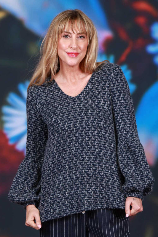 Izzy Freya Sweater Navy Annah Stretton