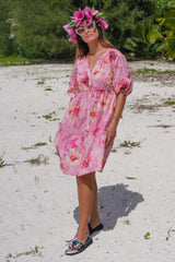 Jasmine Bambi Dress - Fractured Florals