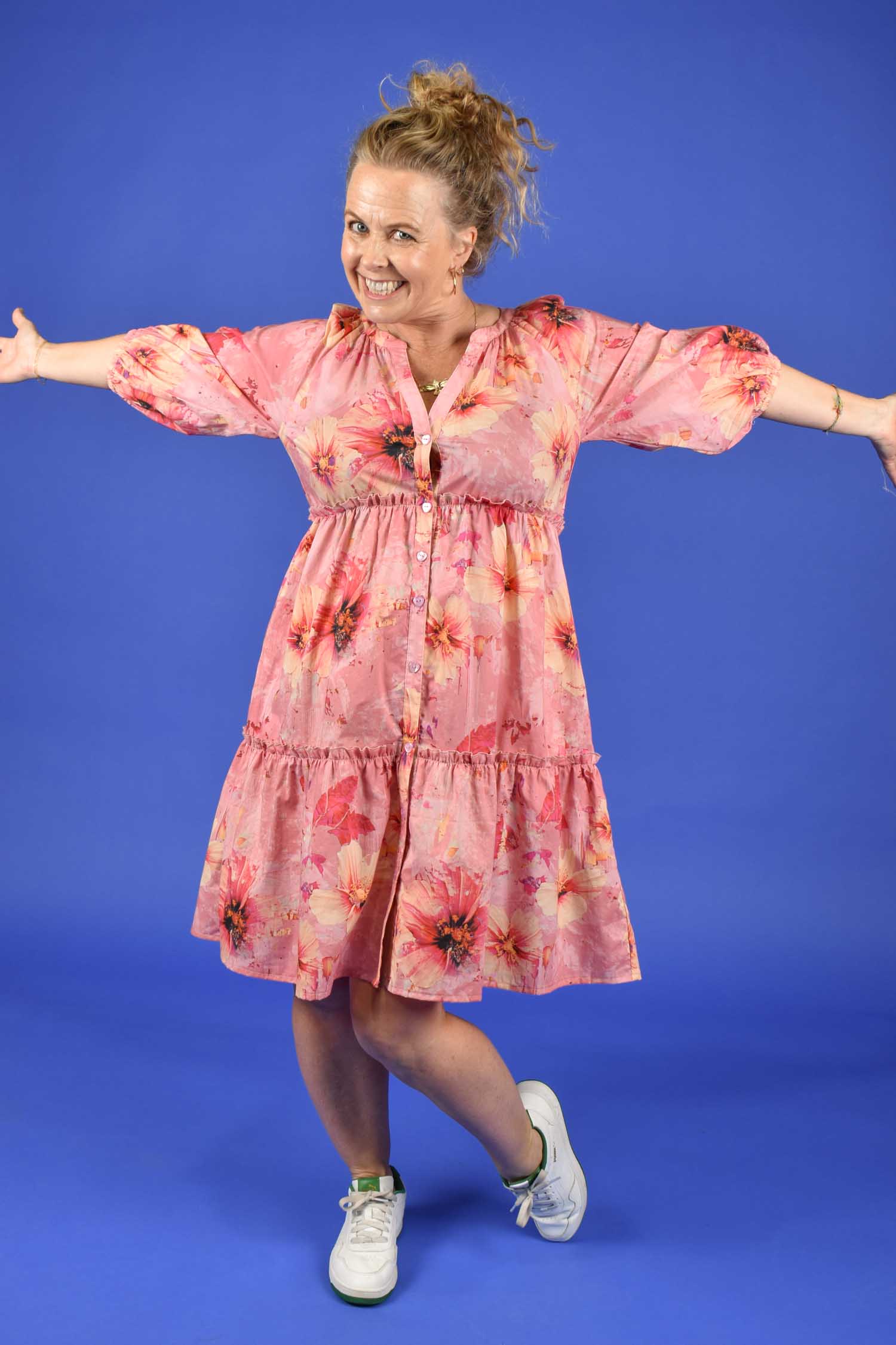 Shorter version of Jasmine Bloom Dress – Bambi style