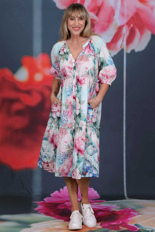 Jasmine Bambi Dress - Wild Essence