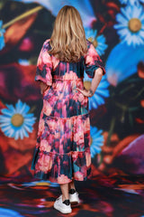 Annah Stretton Jasmine Bloom tiered dress