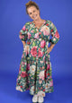 Jasmine Bloom Dress - Forest Flourish