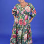 Jasmine Bloom Dress - Forest Flourish