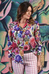 Joyful World Shirt - Floral Overload