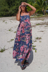 Juniper Dress – Urban Petals floral maxi dress NZ