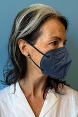 KN95 Respirator Non Medical Face Mask - Pack of 10 - Navy
