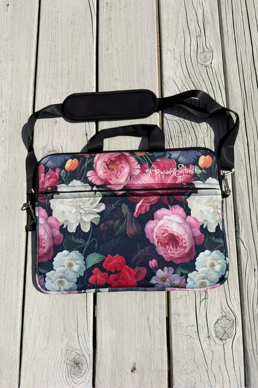 Midnight Waltz floral print by Annah Stretton