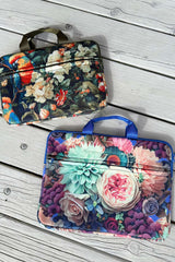 AS Laptop Case - Antique Peonies - 15" - 17"”