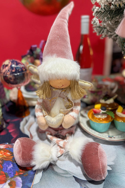 Leonardo Christmas Doll on holiday table with festive décor – approx. 60cm