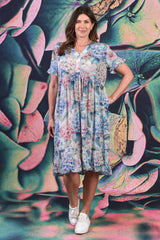 Liberty Dress - Misted Hydrangea
