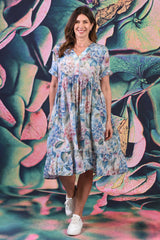 Liberty Dress - Misted Hydrangea