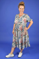 Liberty Dress - Misted Hydrangea