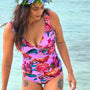 Roses Tankini - Lilac