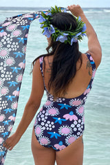 Lily Rae Bather - Navy Daisy | SALE