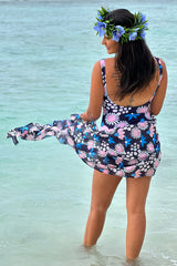 Lily Rae Bather - Navy Daisy | SALE
