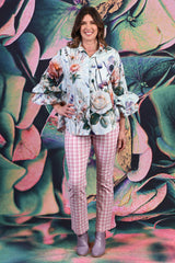 Lucy In The Sky Blouse - Spotty Floral