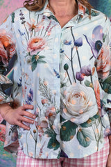 Lucy In The Sky Blouse - Spotty Floral