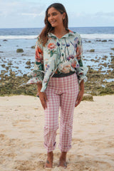 Lucy In The Sky Blouse - Spotty Floral