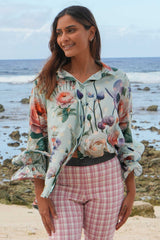 Lucy In The Sky Blouse - Spotty Floral