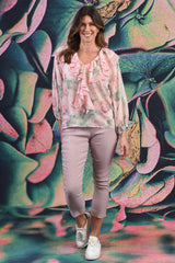 Lucy Lena Blouse - Misted Love