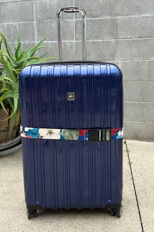 Floral suitcase strap womens travel accessory