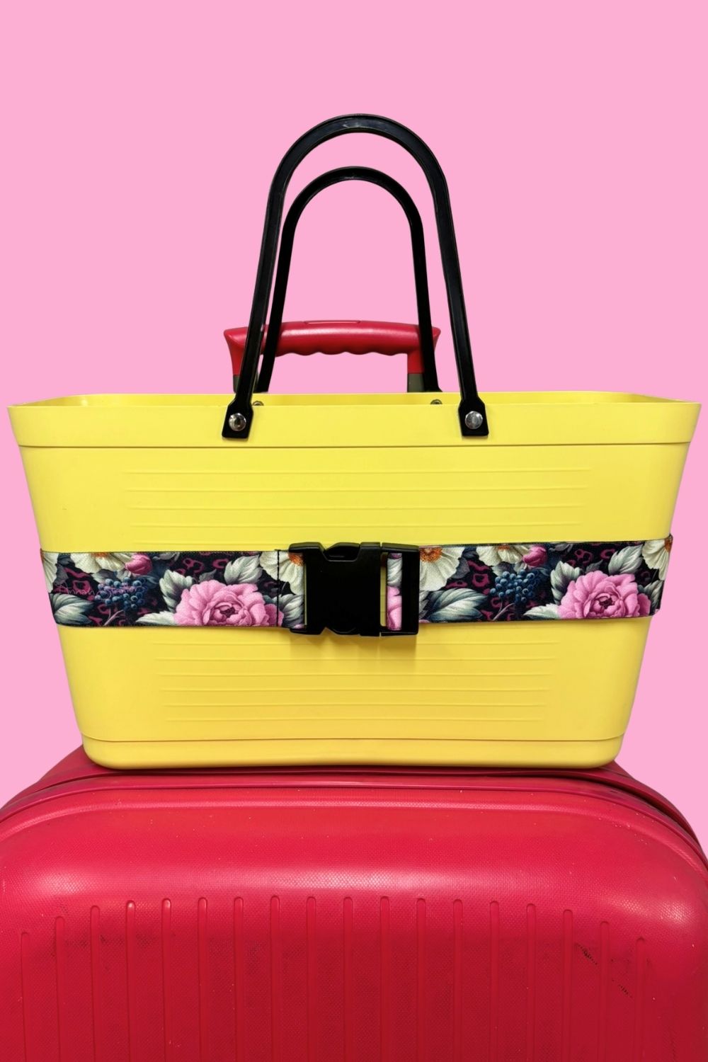 Luggage Strap - Jungle Mulberry