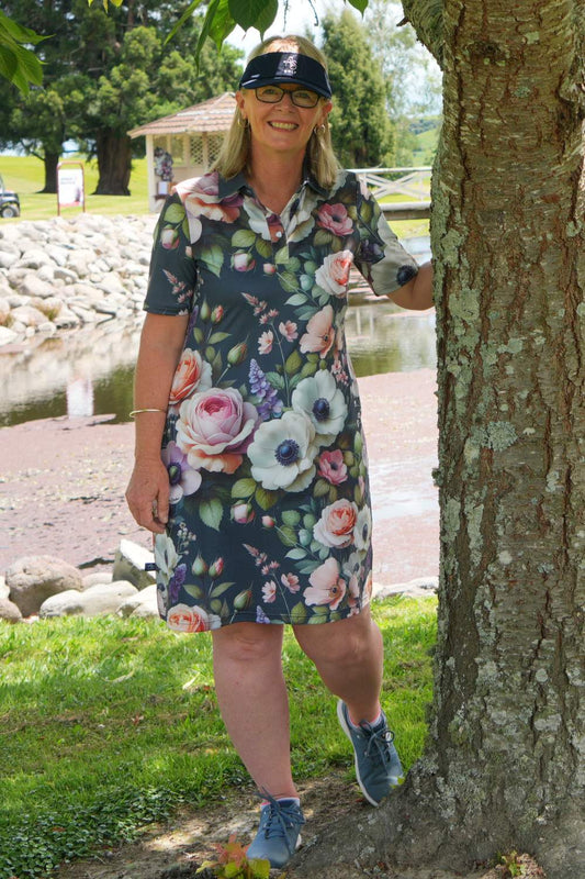 Lydia Dress - Anemone Winter