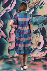 Mad Harriet Cotton Dress - Blocks
