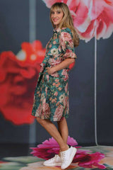 Mad Helena Dress - Whispering Petals