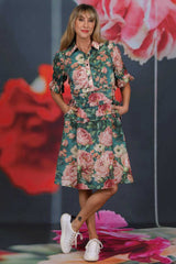 Mad Helena Dress - Whispering Petals