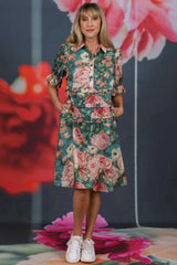 Mad Helena Dress - Whispering Petals