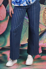 Madison Pant - Denim Stripe