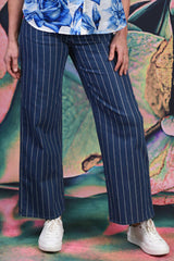 Madison Pant - Denim Stripe