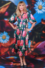 Button-up shirt dress style
