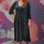 Magic Velvet Dress  - Green