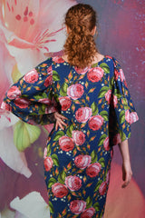 Marley Dress - Navy Floral
