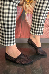Marley Lace Sockettes - Black