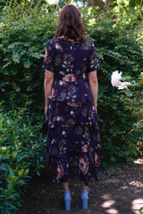 Matilda Dress - Purple Flora | PRE ORDER - Late March