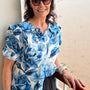 Maybelle Blouse - Roses Are Blue