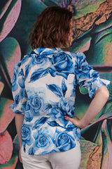 Maybelle Blouse - Roses Are Blue
